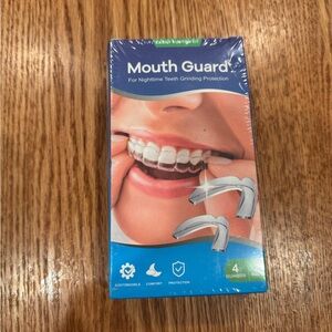 Mouth Guard Nighttime Teeth Grinding Protection Custom Fit 4-Pack New Sealed